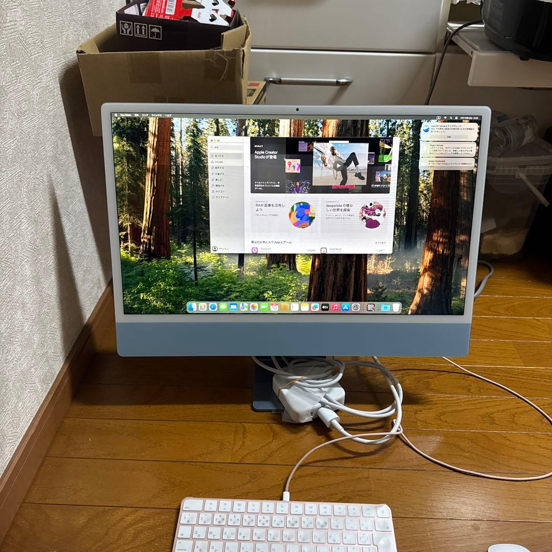 iMac 24インチ Retina 4.5KディスプレイMJV93J/A