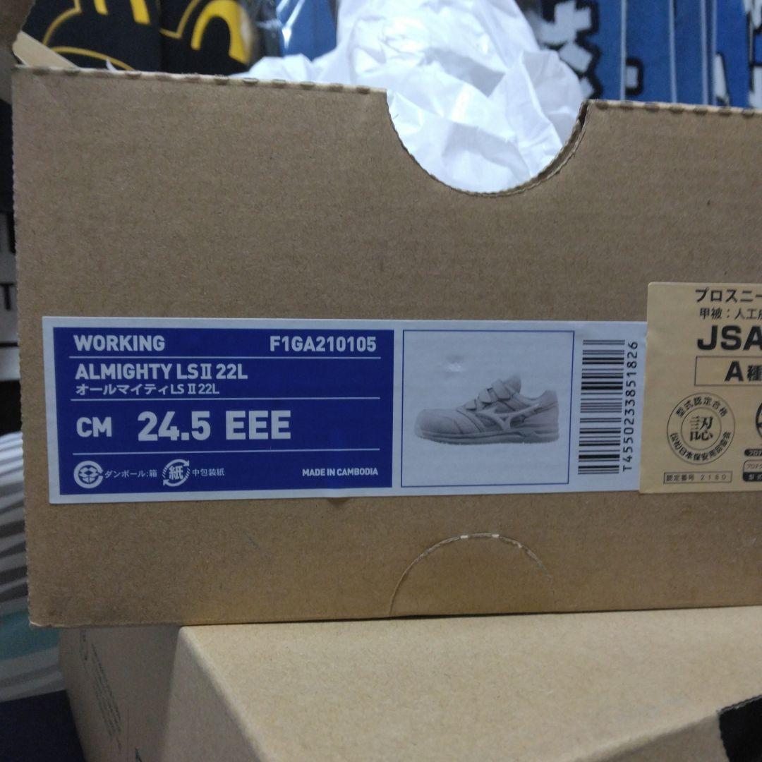 ミズノ オールマイティLS2 22L 24.5センチ