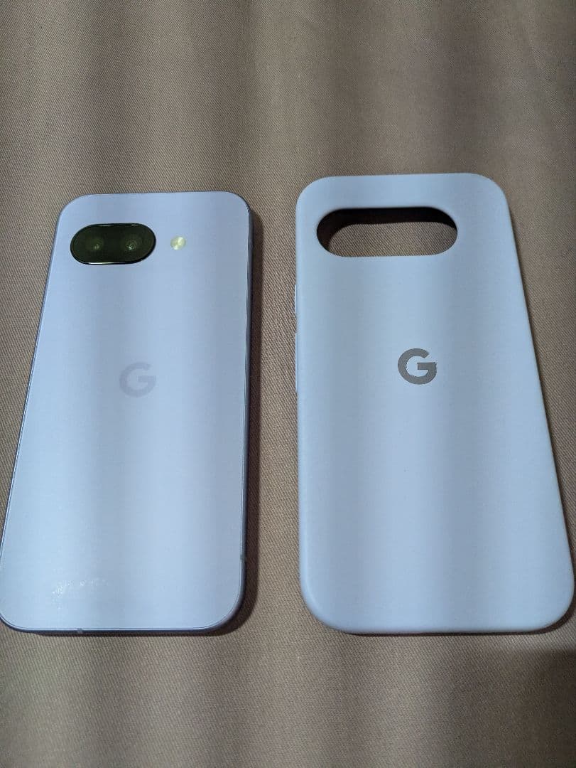 Google pixel9a 128gb アイリス　純正ケース付き　中古品