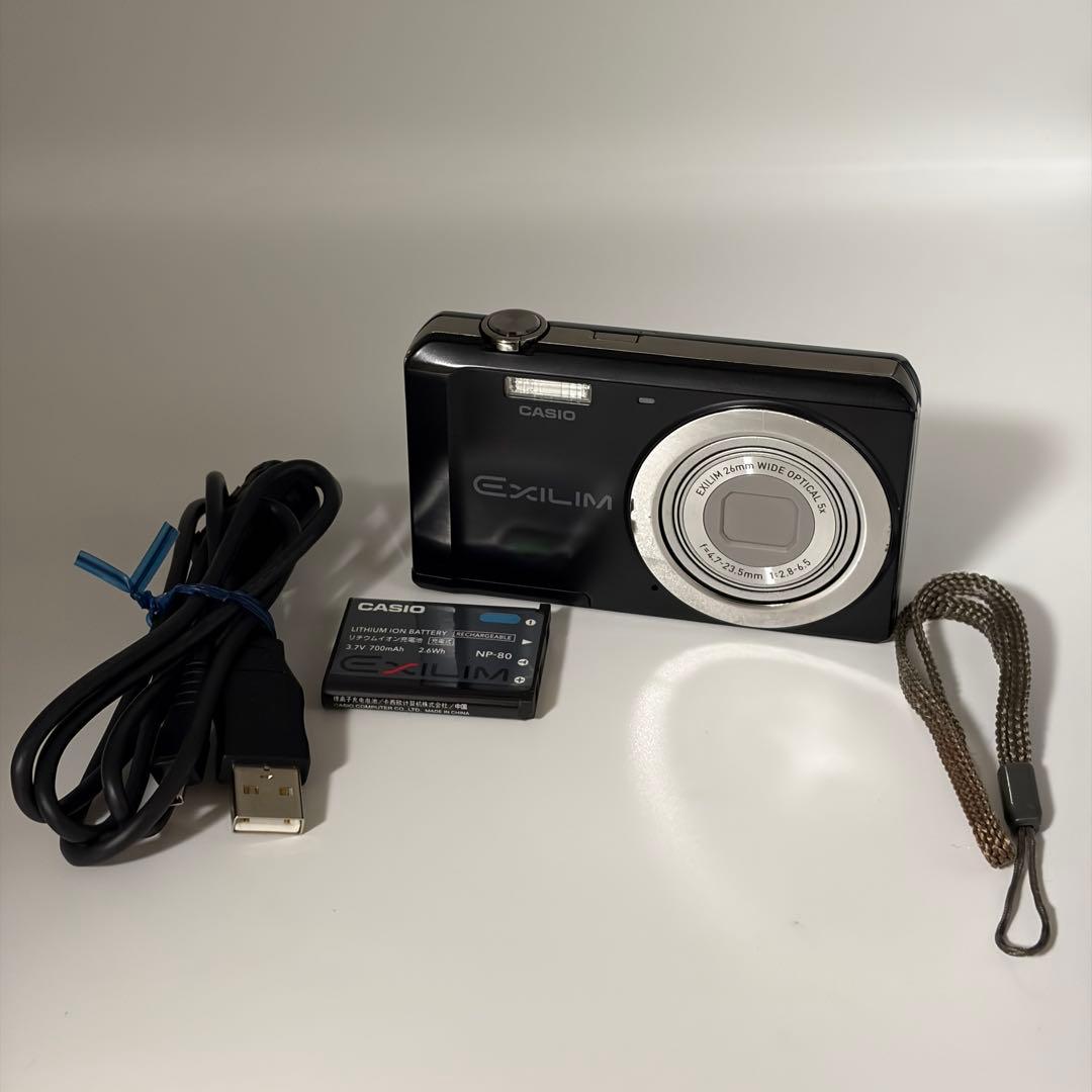 CASIO EXILIM EX-ZS5 コンデジ 光学5倍 動作良好