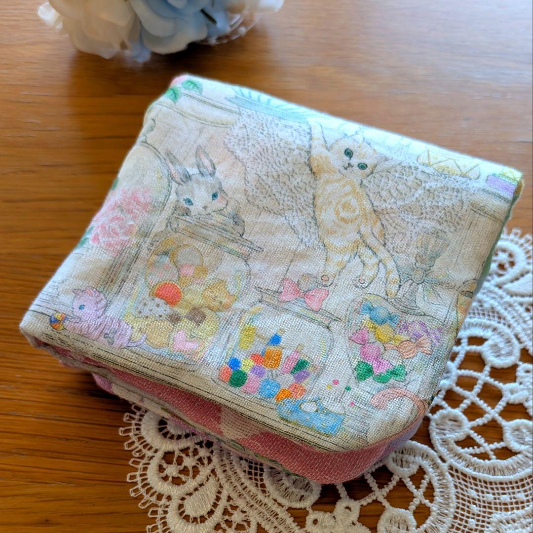 Kuu様オーダー用ページ☆ふわふわガーゼハンカチ⭐️キャビネット　ホワイト