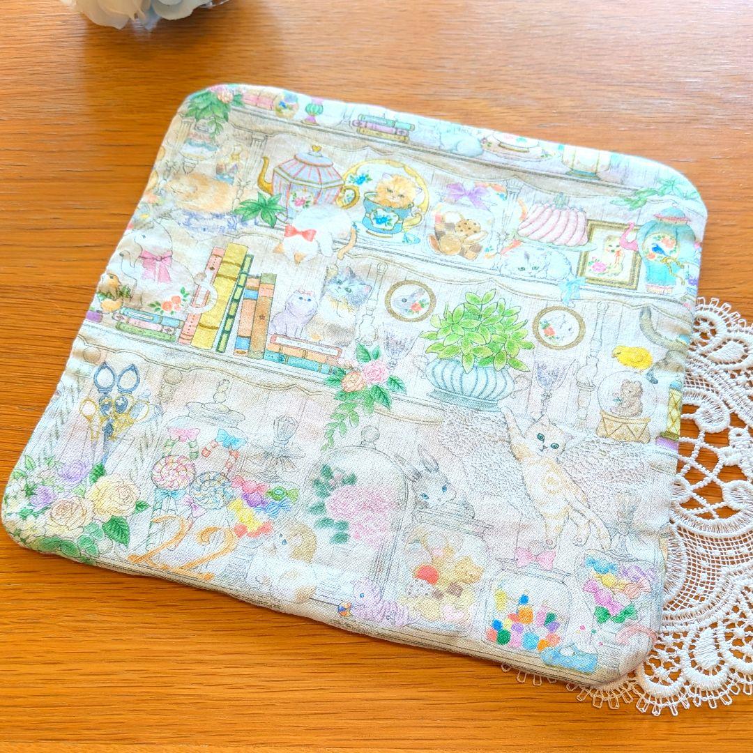 Kuu様オーダー用ページ☆ふわふわガーゼハンカチ⭐️キャビネット　ホワイト