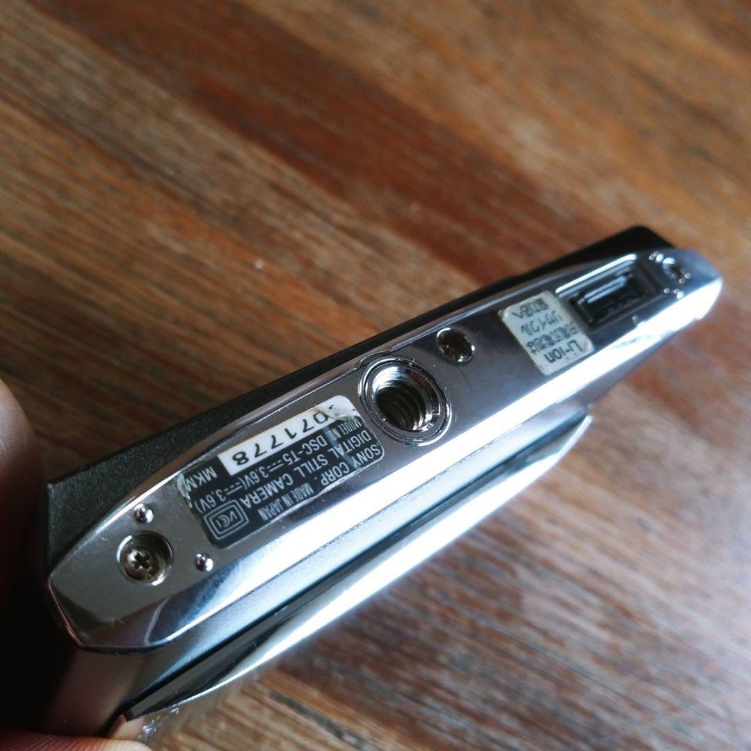 【動作確認済】SONY ソニー サイバーショット DSC-T5　黒　デジカメ