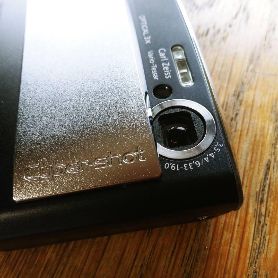 【動作確認済】SONY ソニー サイバーショット DSC-T5　黒　デジカメ
