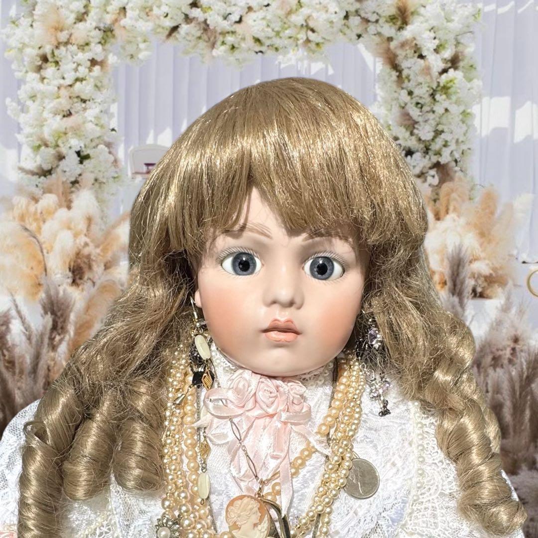ウェディング ビスクドール ブリュ 幸せを運ぶ 人形 花嫁人形 恋するブリュ