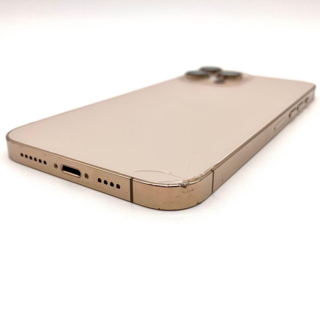 iPhone 13 Pro Max ゴールド 256GB SIMフリー 画面割れ