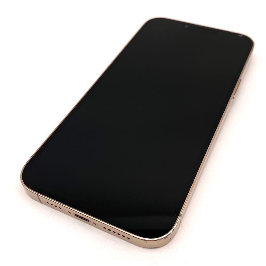 iPhone 13 Pro Max ゴールド 256GB SIMフリー 画面割れ