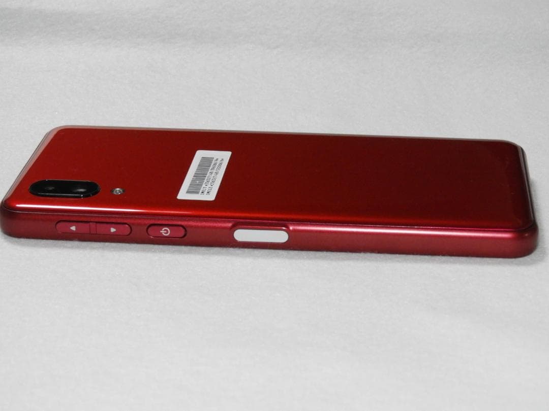 SHARP シンプルスマホ6 A201SH ルビーレッド SIMフリー 5G対応