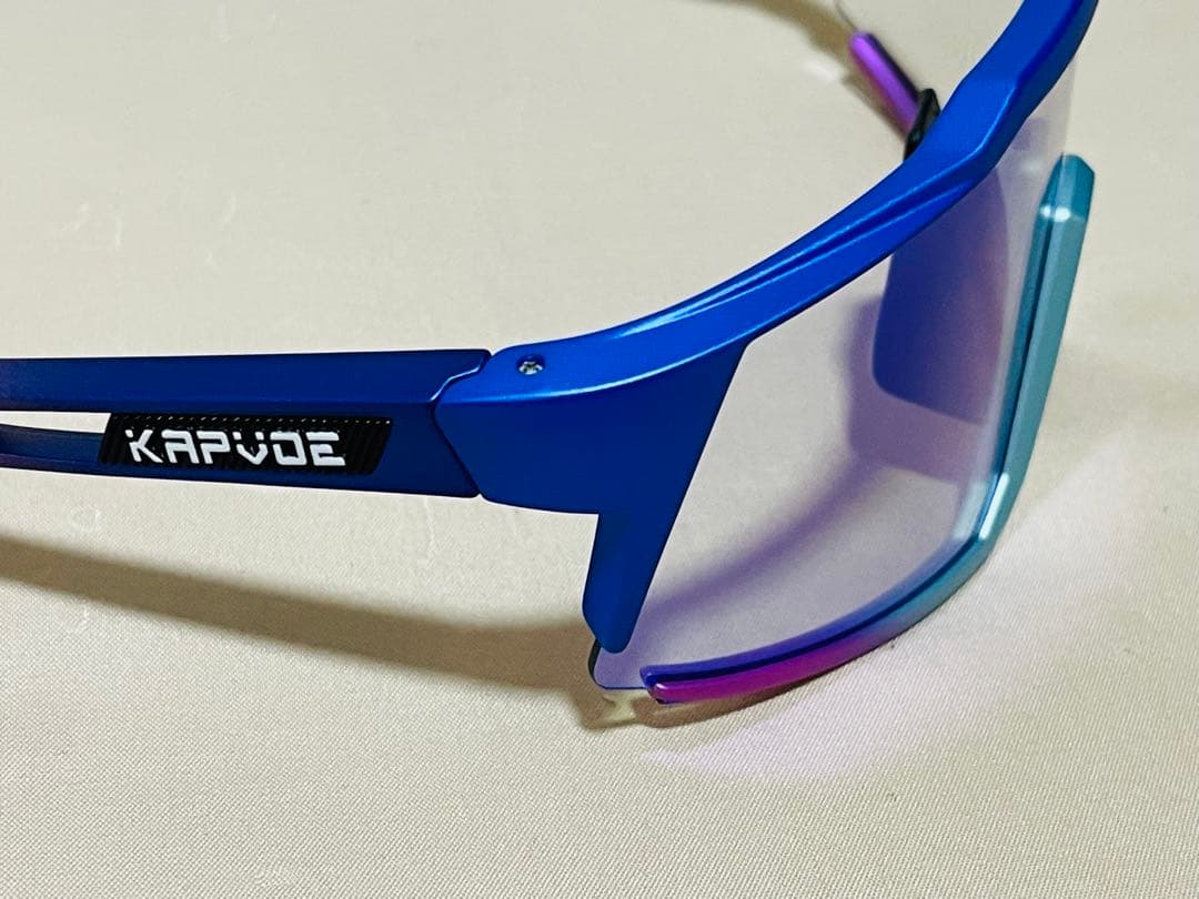 【調光レンズ】 KAPVOE スポーツメガネ, サイクリング野球ジョギングなど