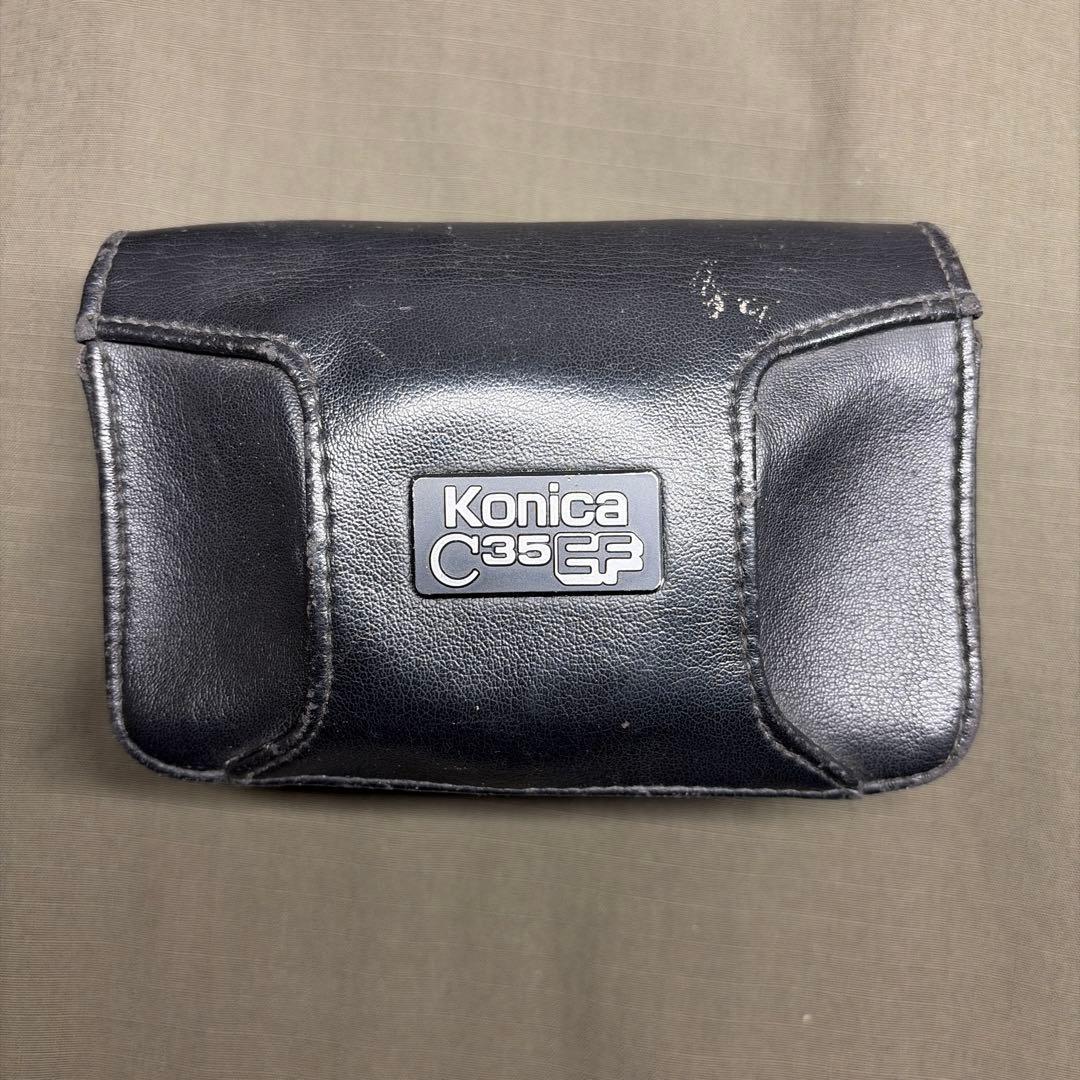 【超美品完動品】konica c35 ef d フィルムカメラ　電池付き
