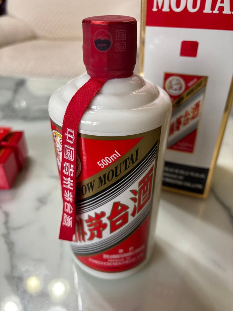 【希少】貴州茅台酒 2014年 マオタイ酒 500ml 箱・付属品あり