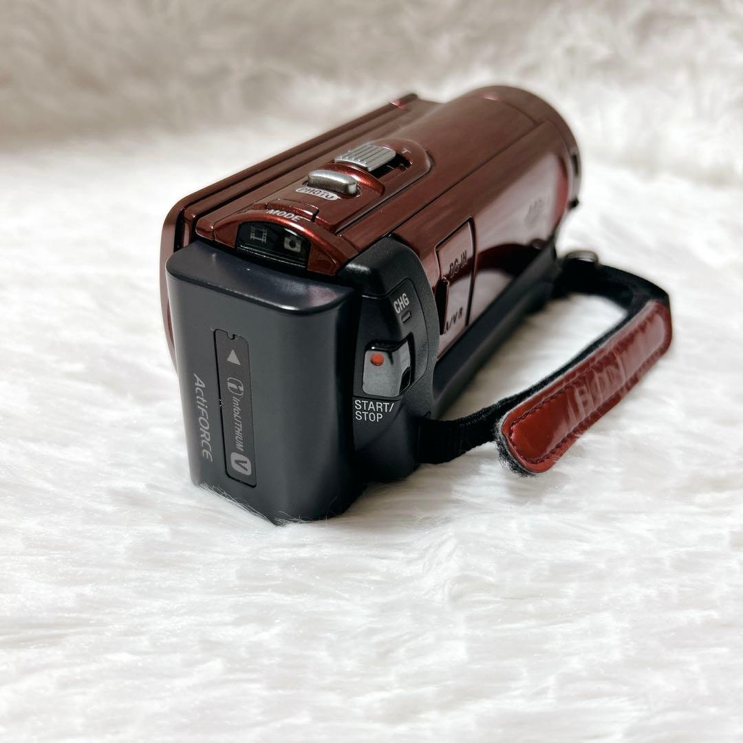 ✨極美品✨SONY ビデオカメラ ハンディカム HDR-CX170 レッド