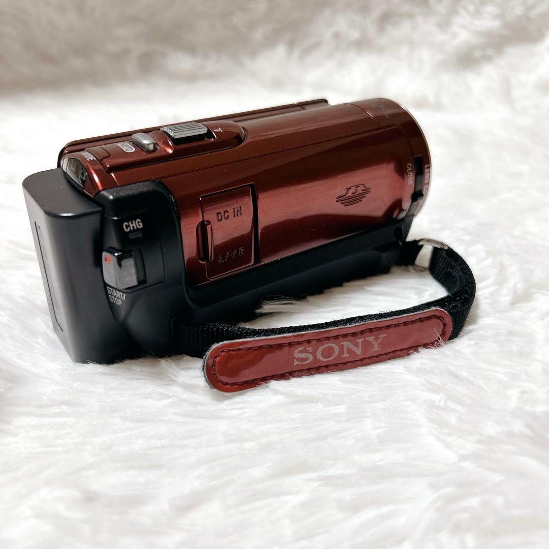 ✨極美品✨SONY ビデオカメラ ハンディカム HDR-CX170 レッド