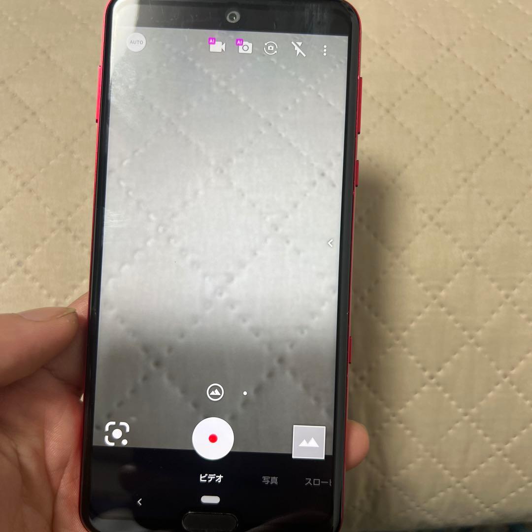 AQUOS R3 (SH-04L) docomo レッド