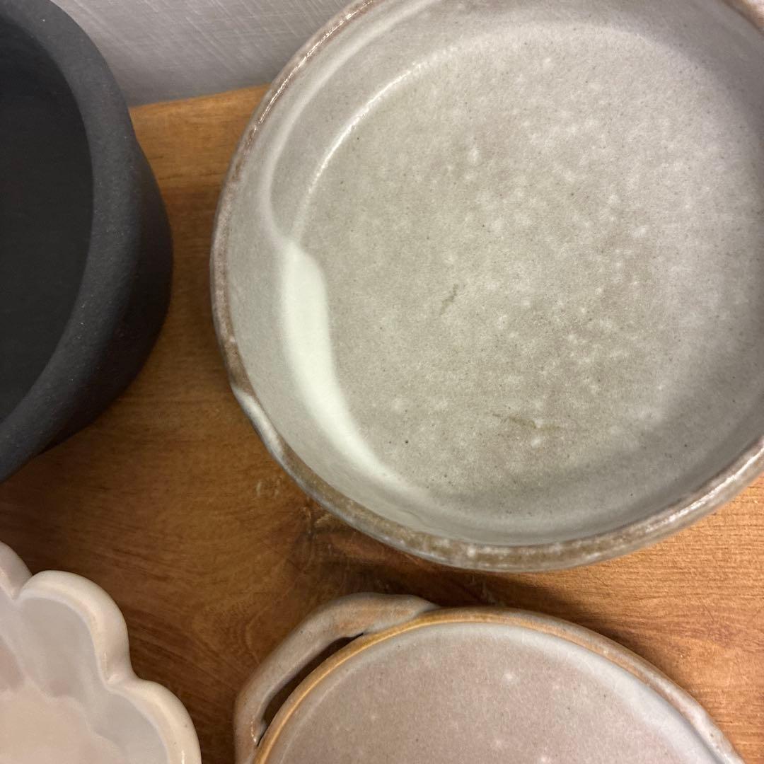juju新品　陶器　陶芸作家　豆皿10個　126