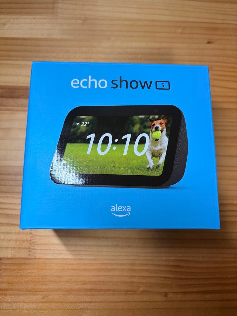 【新品:未開封】Amazon Echo Show 5 第3世代 チャコール