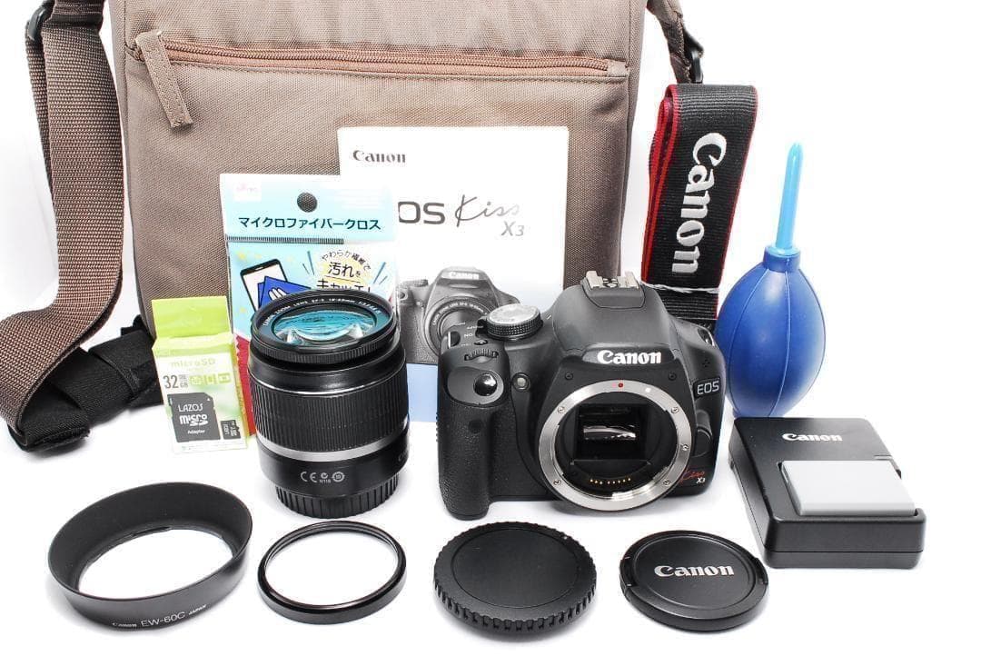 Canon EOS Kiss X3✨　レンズセット　手ぶれ補正　軽量　卒業式