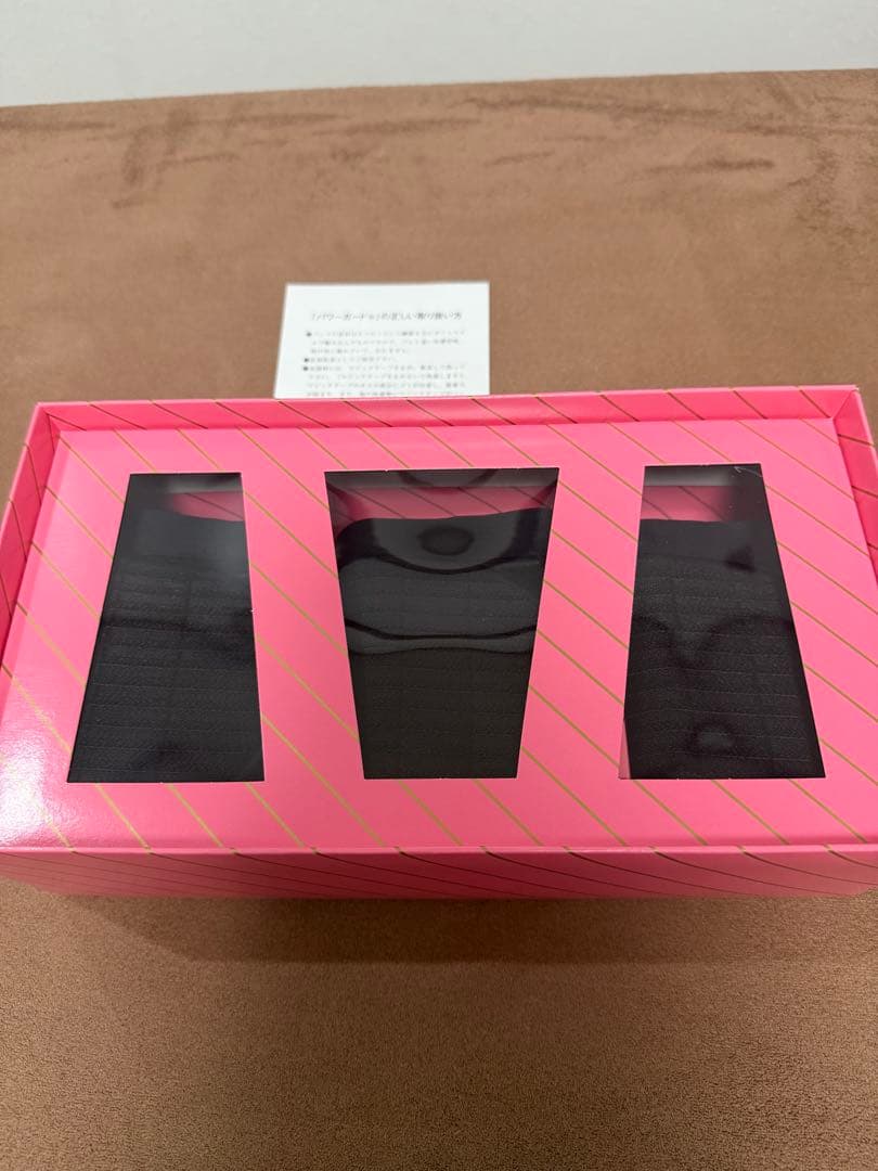 パワーガード ボクサータイプ 女性用ブラック3枚 新品【M•L対応可】