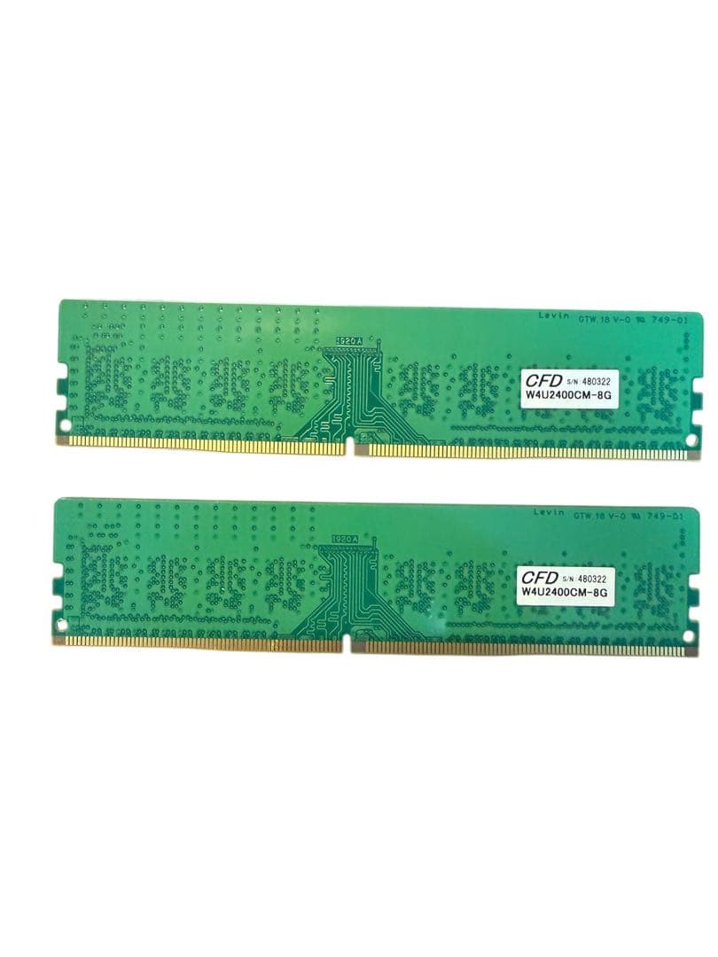キ*ム様 動作確認済Crucial 16GB(8Gx2)DDR4メモリー