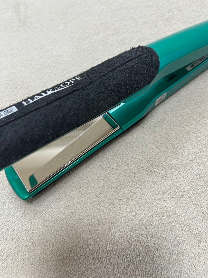 サニープレイスヘアオペMG輝髪アイロン ジャンク品美容室専売　縮毛矯正用アイロン