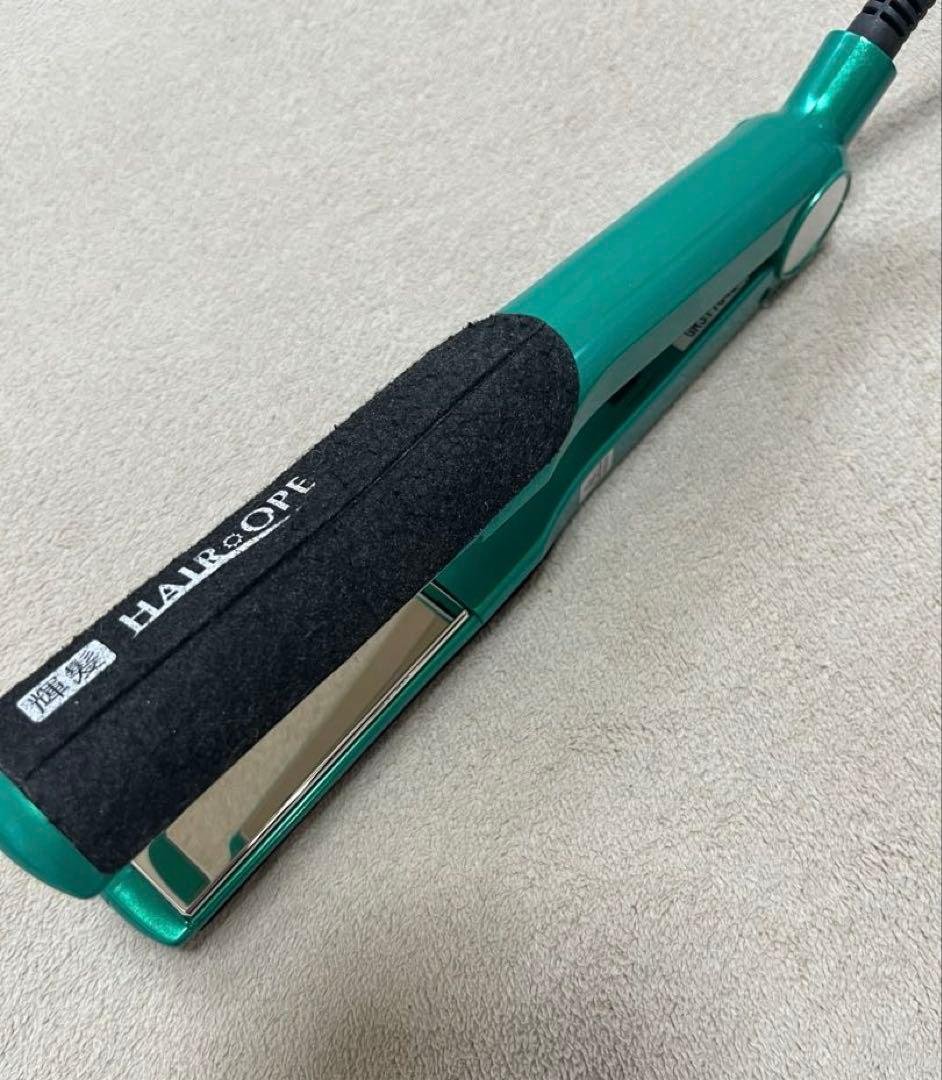 サニープレイスヘアオペMG輝髪アイロン ジャンク品美容室専売　縮毛矯正用アイロン