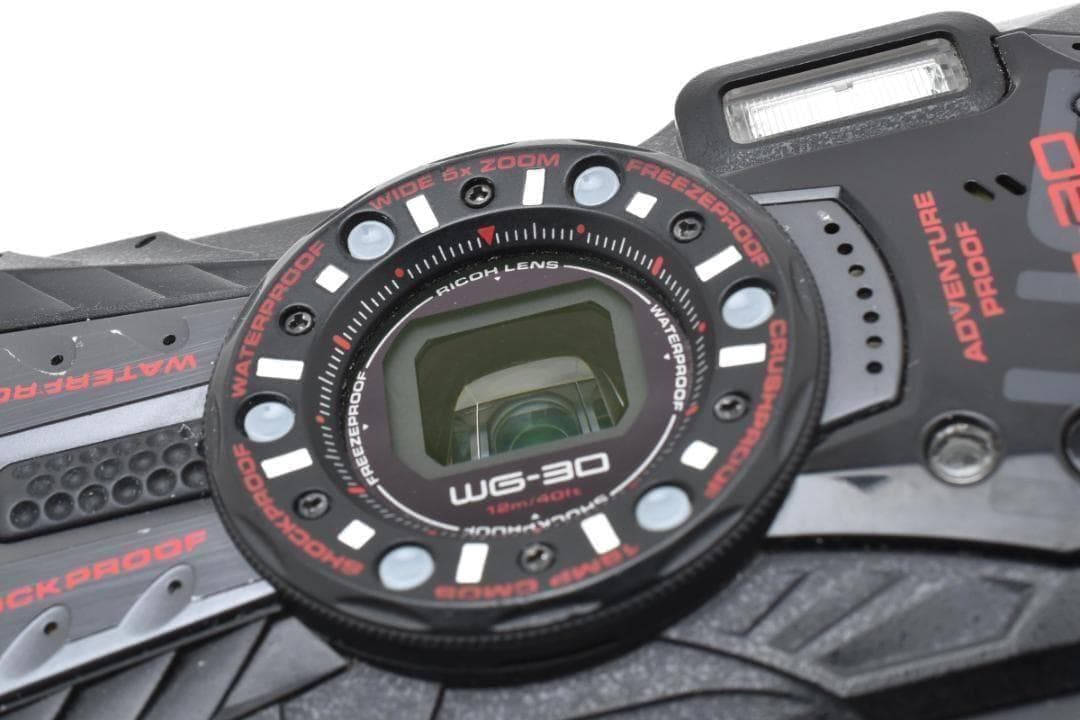 ■ 美品・S数9282回 ■ リコー　RICOH WG-30《防水・アウトドア》