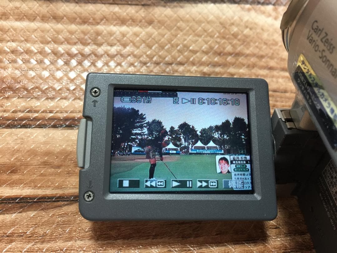 撮影再生ダビングOK　美品　SONY　DCR-TRV33　MiniDV用