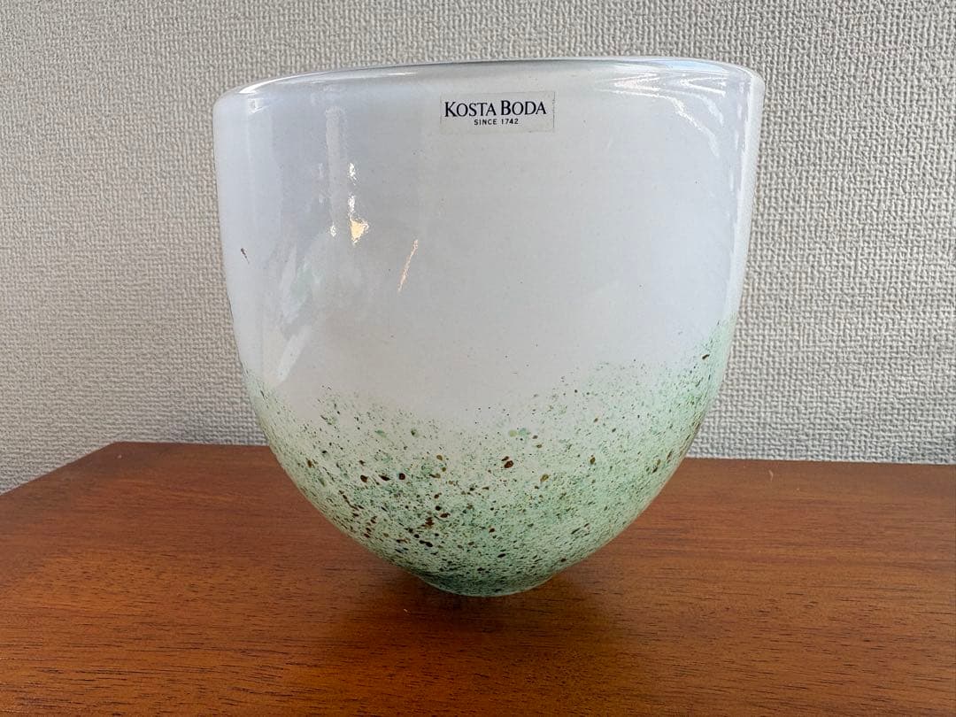 KOSTA BODA October ボウル　北欧 スウェーデン アートガラス