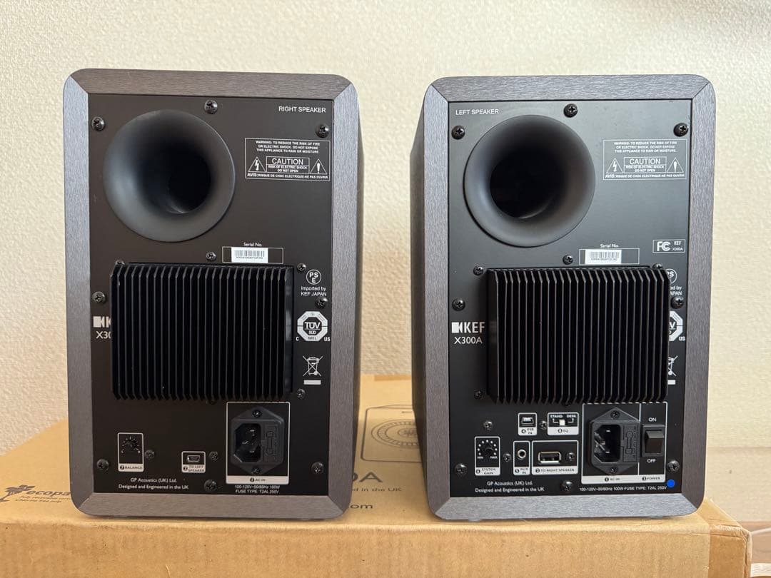 kef x300a パワードスピーカー