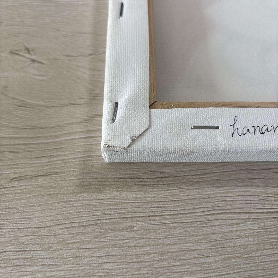 ゆるねこ原画　キャンバスボード　オイルパステル　ココ