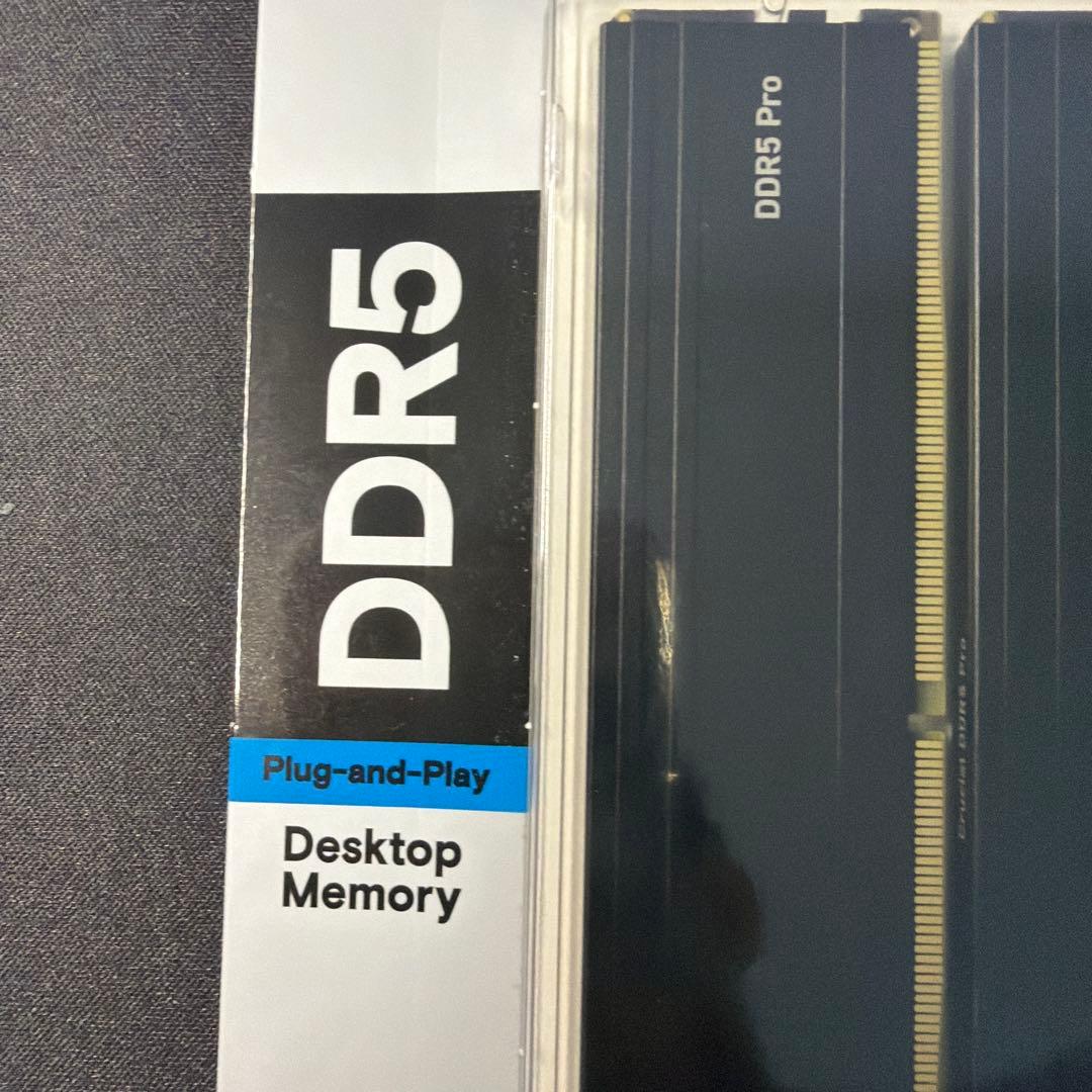 【新品】crucial DDR5 5600 64GB (2x32GB)