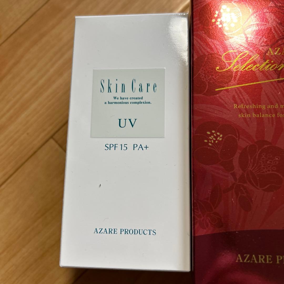 AZARE セレクションM(化粧水、普通肌用)、スキンケアUV、セゾンカラー