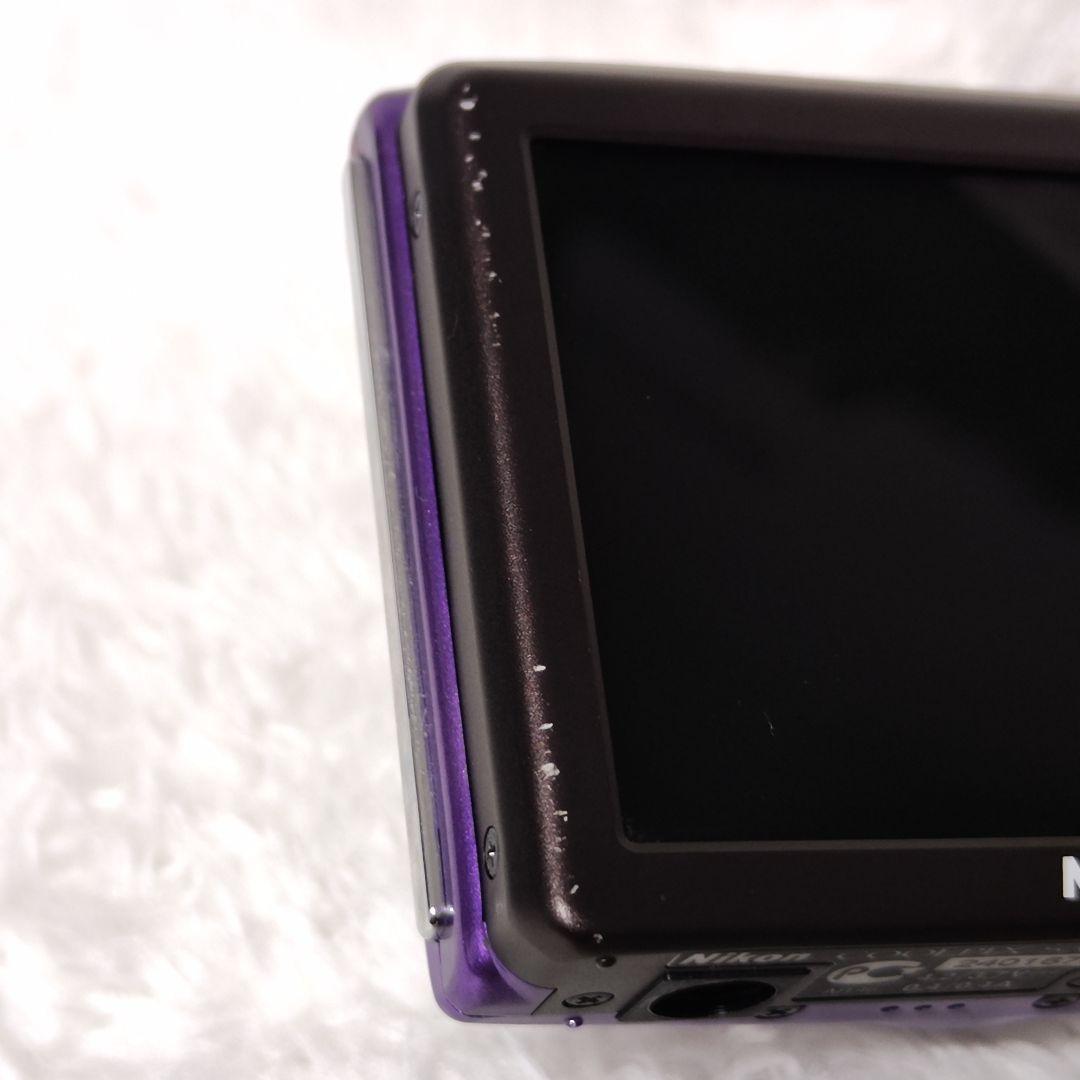 NIKON COOLPIX S3300 パープル コンデジ デジカメ