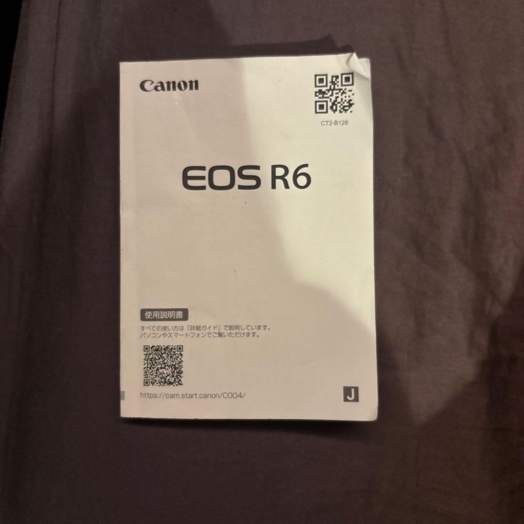 Canon EOS R6 シャッター回数27520 アンカーリンクス付