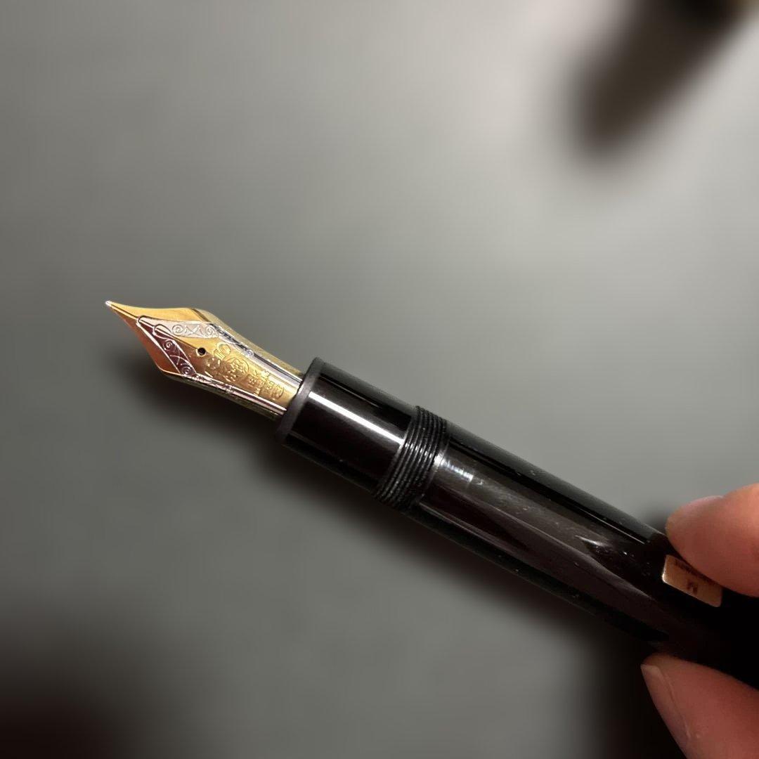 Montblanc ブラック 万年筆 Mサイズ