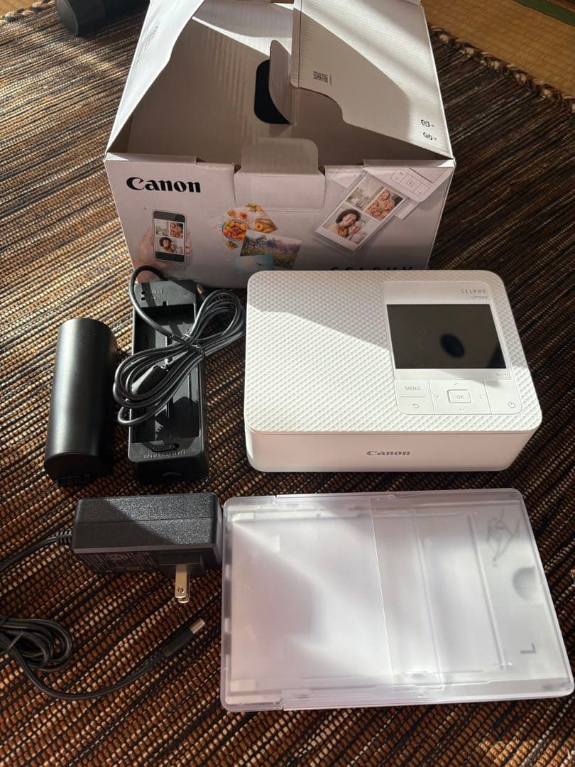 Canon SELPHY ホワイト インク・用紙セット付