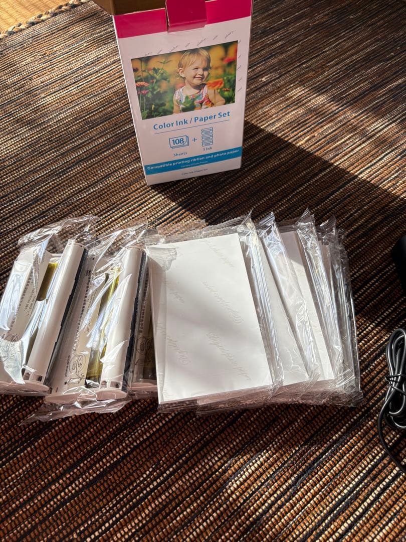 Canon SELPHY ホワイト インク・用紙セット付