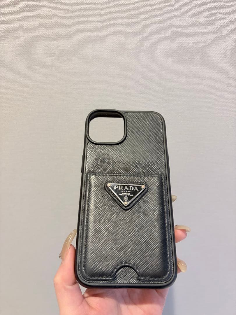 PRADA iPhone14ケースブラック