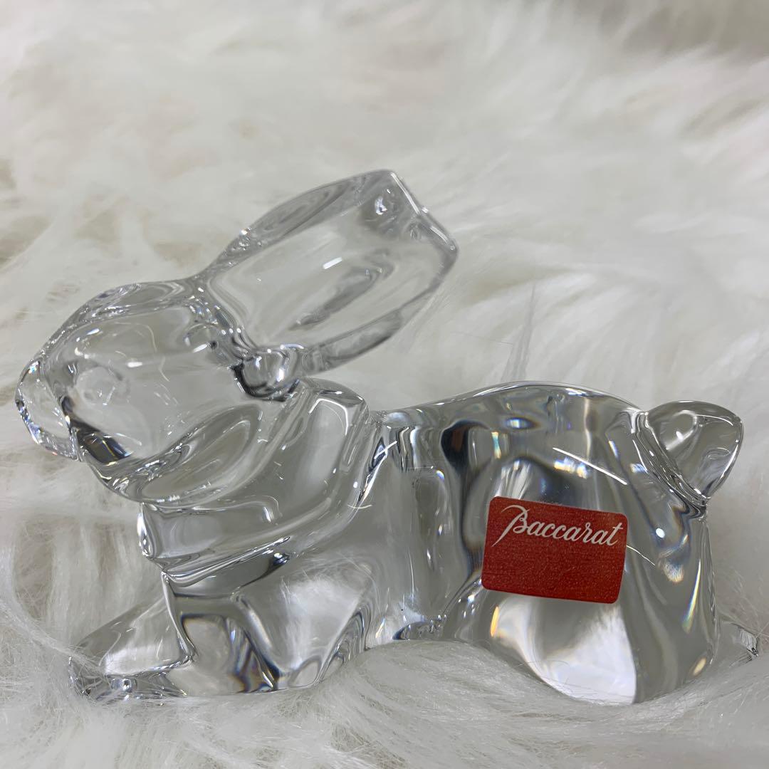 Baccarat ウサギ クリスタルフィギュア