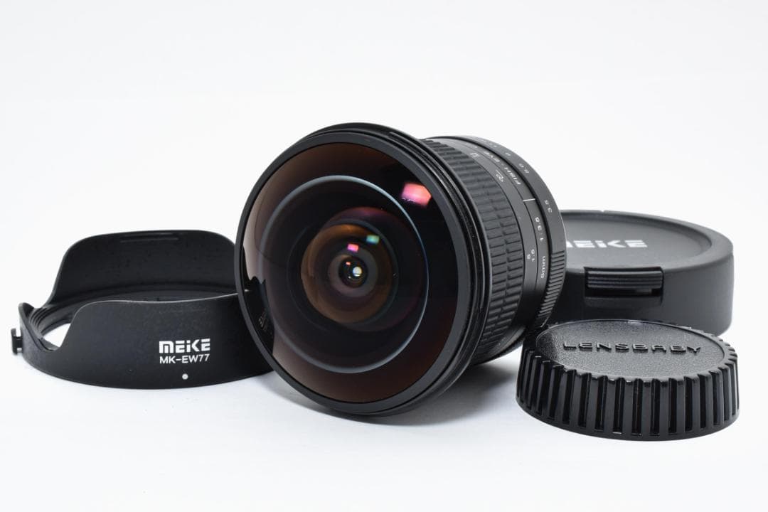 【美品】メイケ 8mm F3.5 フィッシュアイ キャノン用 レンズ #524