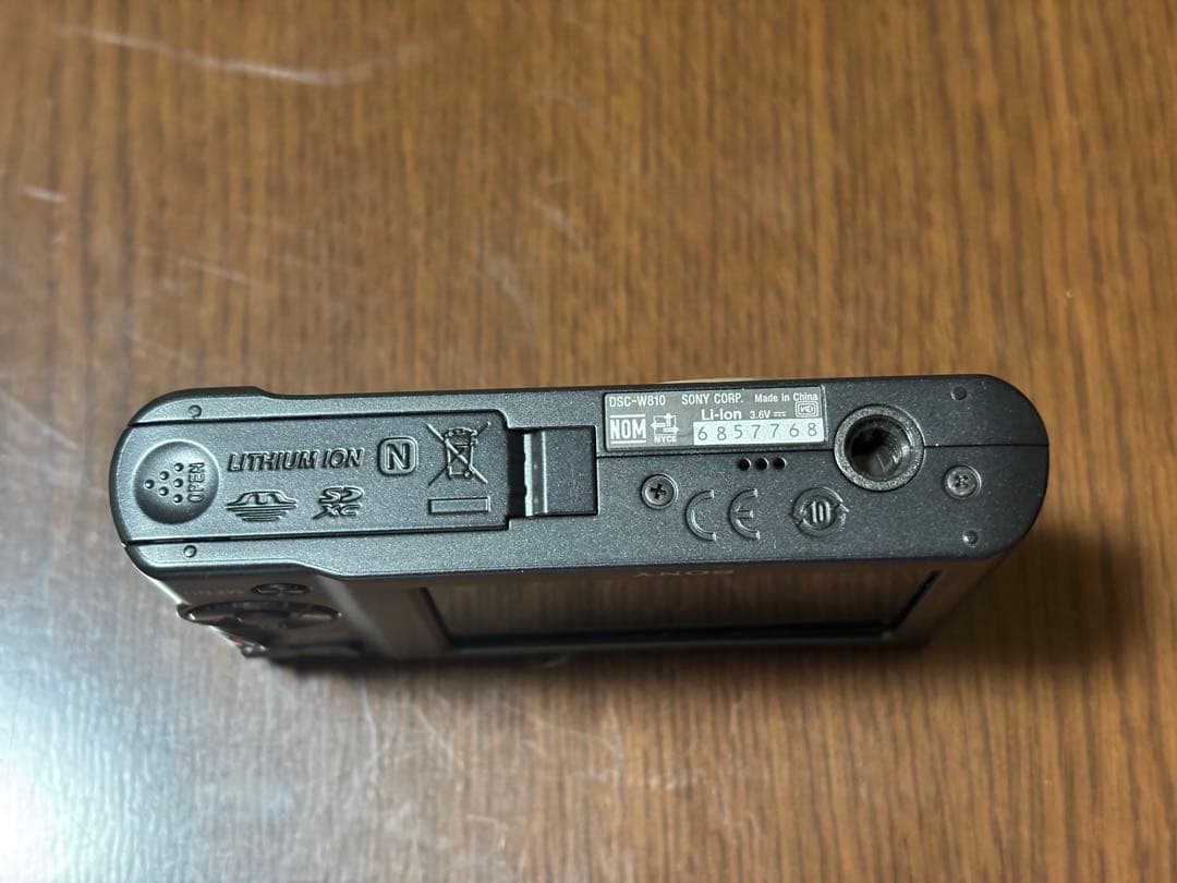 SONY サイバーショット DSC-W810 動作確認済み 液晶やや難あり
