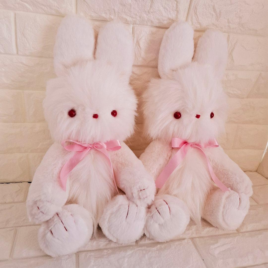 ぬいぐるみ、うさぎ、ハンドメイド、オリジナル、抱きしめられるサイズ、特大