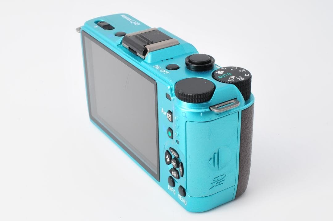 PENTAX ペンタックス Q10 ブルー バッテリー、充電器付 #104