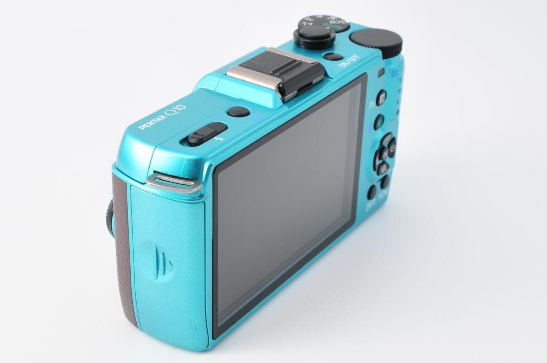 PENTAX ペンタックス Q10 ブルー バッテリー、充電器付 #104