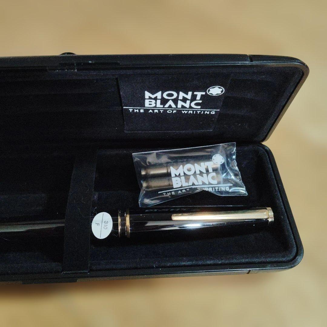 し*ん様 MONT BLANC 万年筆 ブラック ゴールド