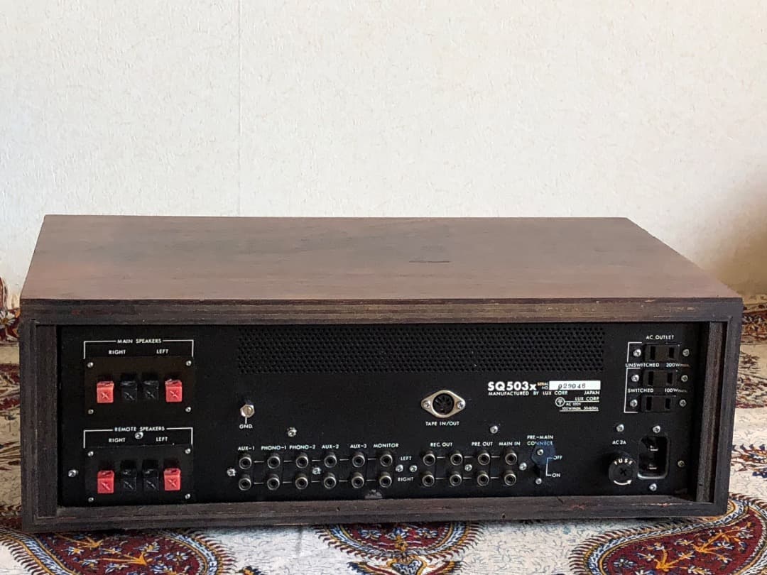 LUXMAN SQ503X プリメインアンプ ラックスマン
