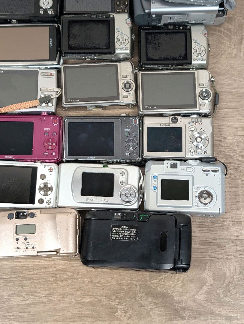 【ジャンク品】コンパクトデジタルカメラ＆フィルムカメラ 23台セット
