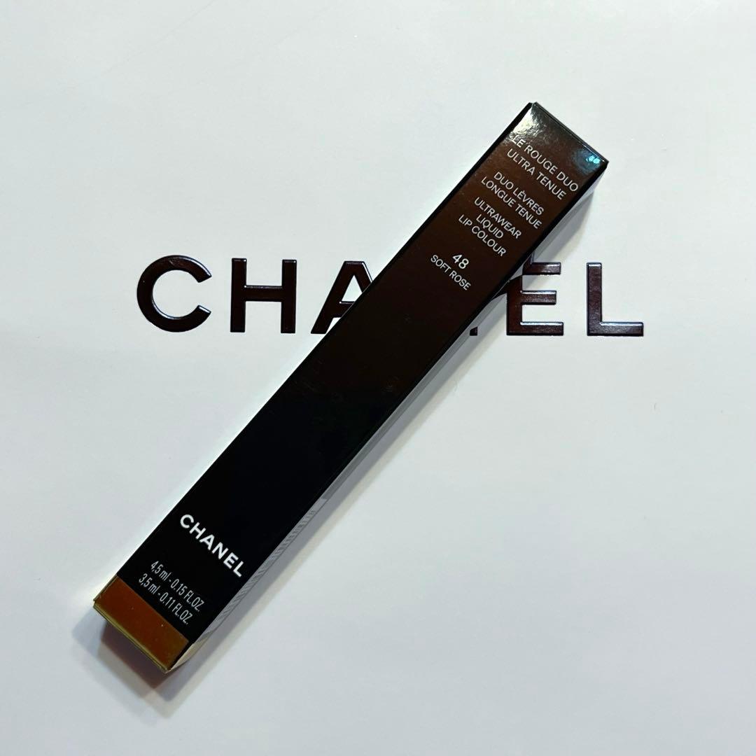 CHANEL ル ルージュ デュオ ウルトラ トゥニュ ソフトローズ 48 新品