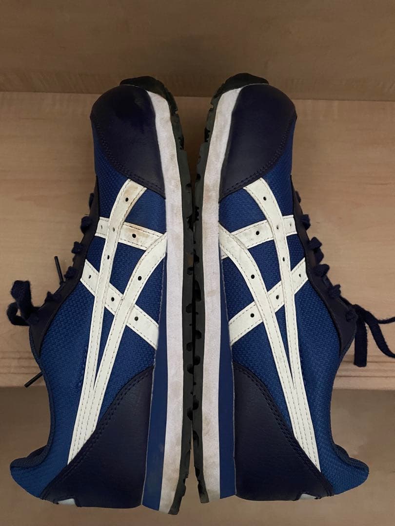 ASICS 安全靴 インディゴブルー×ホワイト