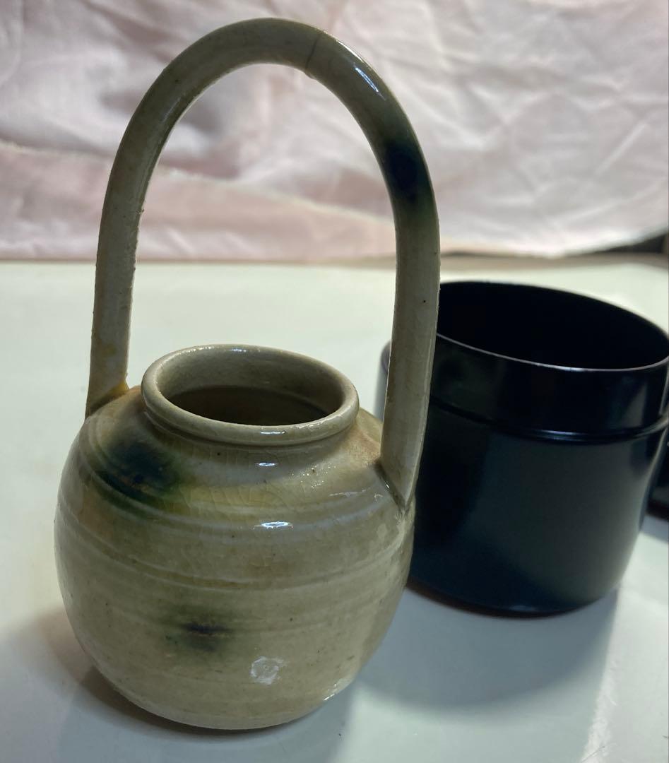棗、茶入れ３点